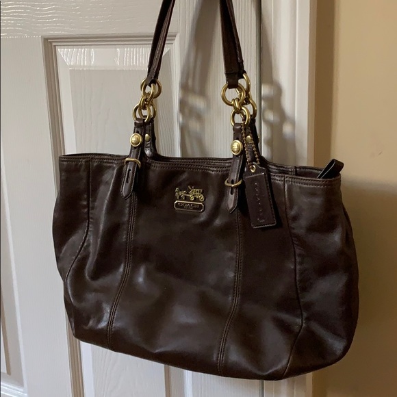 Leather Coach bag - Picture 2 of 7